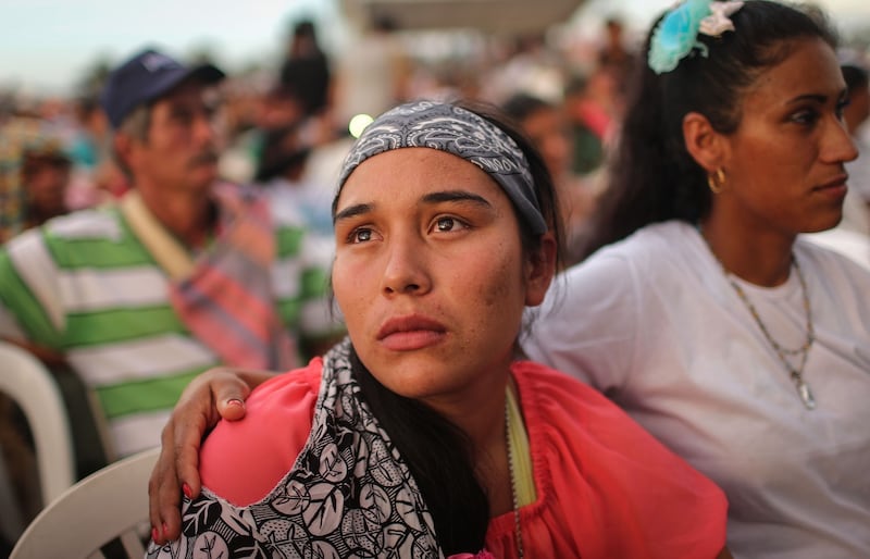 I ribelli delle Farc festeggiano l'accordo 16