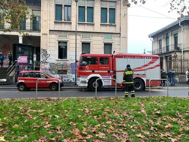 Sgombero immigrati dalle palazzine di via Molise a Milano 3