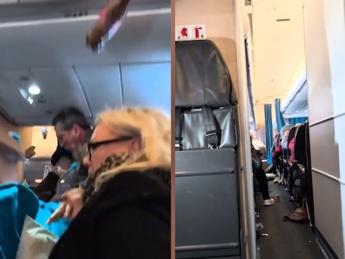 Una forte turbolenza, poi l'aereo precipita, terrore a bordo di un volo della Scandinavian Airlines, il video choc