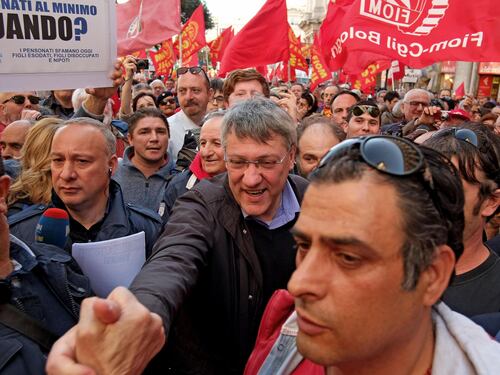 La sfida di Landini: "Abbiamo più consenso che il governo"