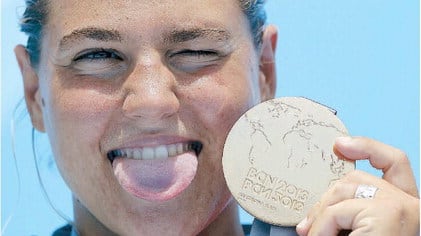 Grimaldi fondista dell'oceano conquista l'oro al fotofinish