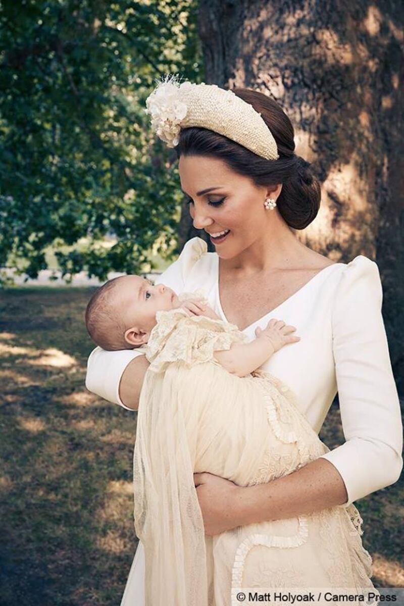 Le foto ufficiali del battesimo del principe Louis 2