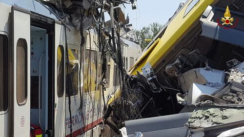 Lo scontro tra due treni in Puglia 5
