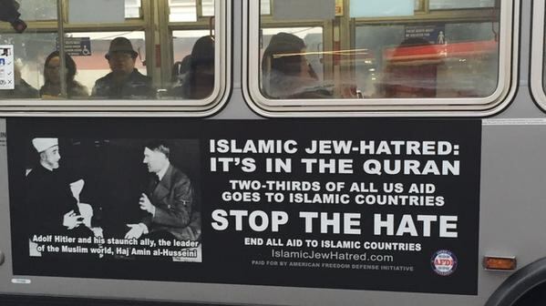 San Francisco, campagna anti-Islam con i manifesti di Hitler