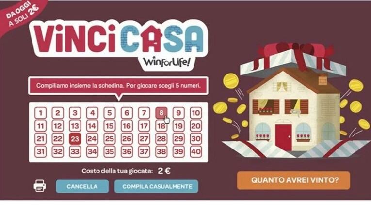 VinciCasa, la fortuna arriva in provincia di Milano