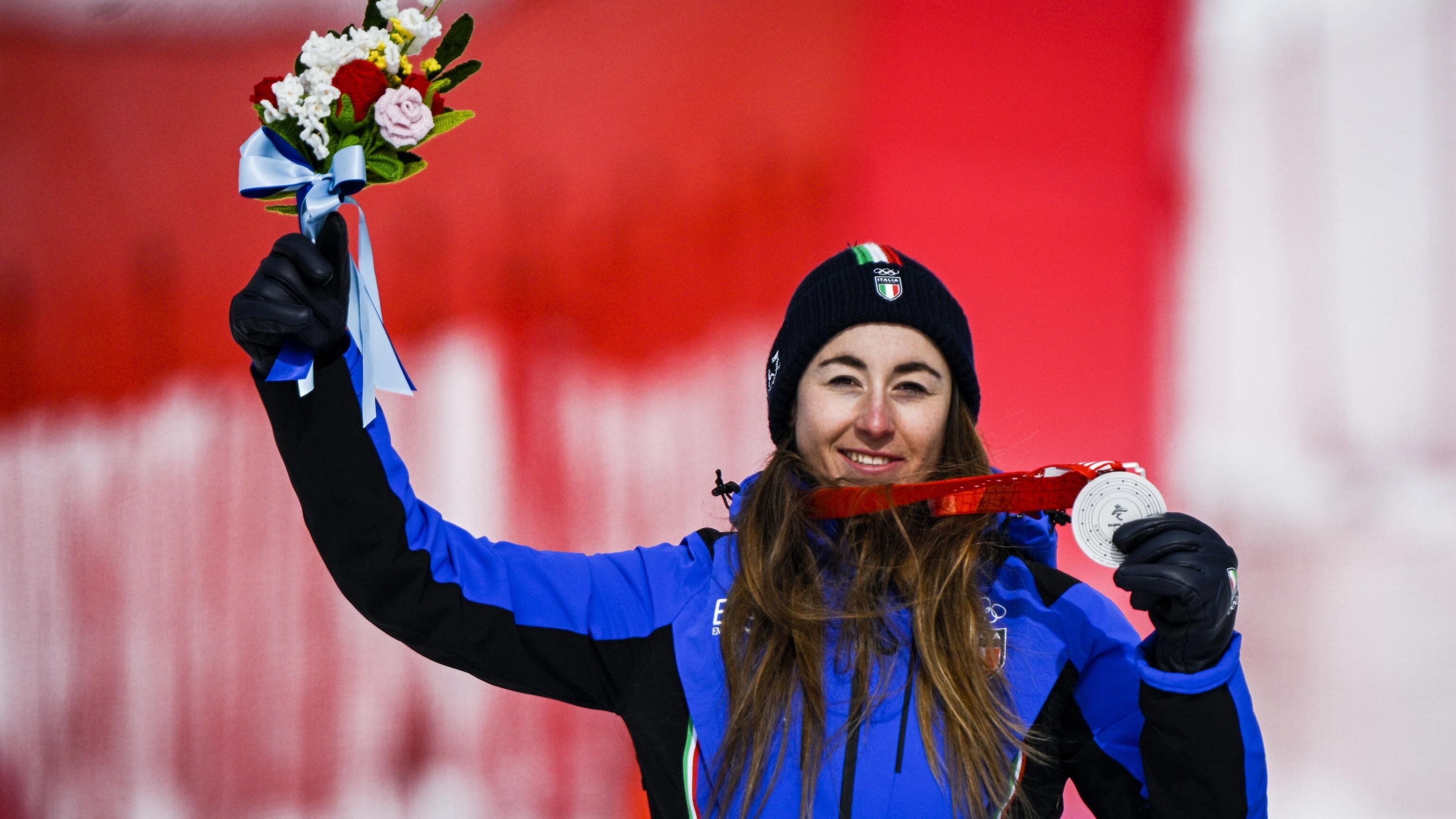 Una campionessa di sci si riconosce quando sa evitare certe "scivolate"
