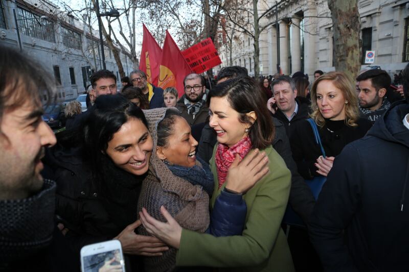 La Boldrini al corteo antirazzista di Milano 9
