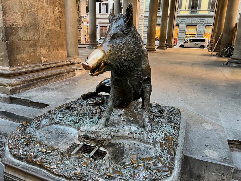 Fontana del Porcellino a Firenze