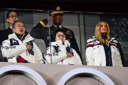 Ivanka Trump a PyeongChang per la chiusura dei Giochi 7
