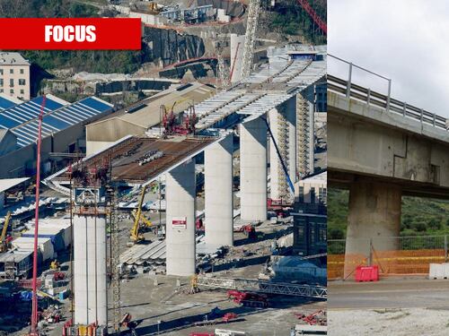 Il Morandi già pronto a Genova. Ma il ponte siciliano resta fermo