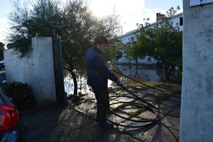 I danni dell'alluvione nella zona di Olbia 1