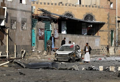 Guerra in Yemen, gli effetti dei bombardamenti dell'Arabia Saudita 14