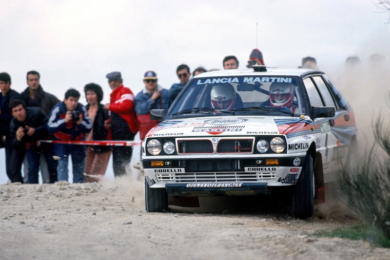 1988 World Rally Championship. Portuguese Rally, Portogallo. 1-6 Marzo 1988; Miki Biasion/Carlo Cassina