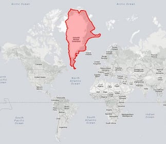 Il mondo a grandezza reale:così cambiano le proporzioni degli Stati 2