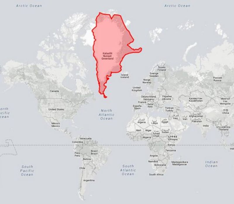 Il mondo a grandezza reale:così cambiano le proporzioni degli Stati 2