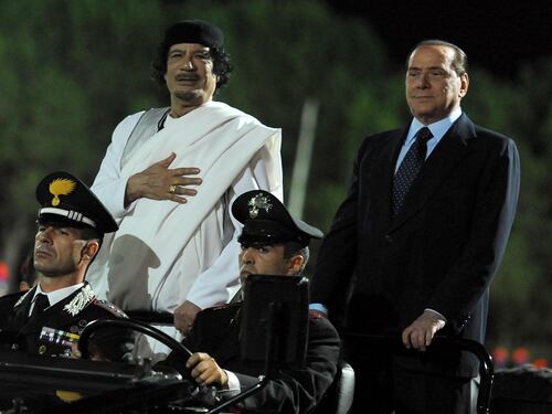Il Gheddafi segreto e l'aiuto invocato per evitare i raid