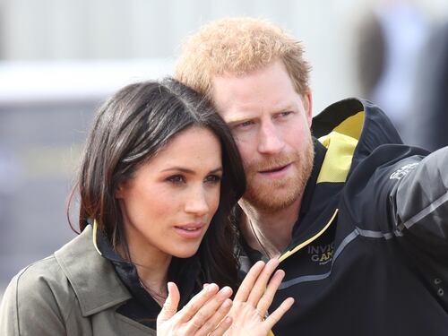 Meghan Markle con il Principe Harry agli Invictus Games