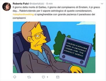 Stephen Hawking, le reazioni social sulla morte 1
