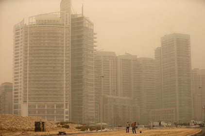 Tempesta di sabbia sul Medioriente 22