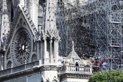 Notre Dame, continuano i lavori di ristrutturazione della cattedrale 7