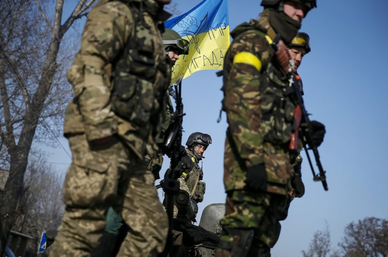 Soldati ucraini a Debaltseve 11