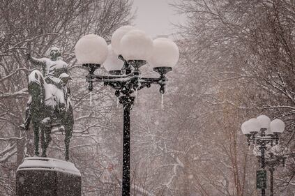 New York sotto la neve 14