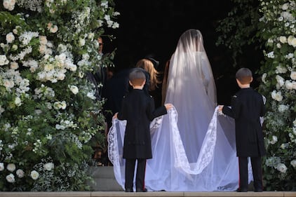 Royal Wedding: i principini come paggetti 1