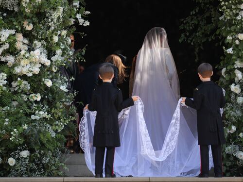 Royal Wedding: i principini come paggetti