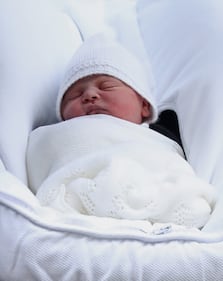 Kate Middleton e il Principe William col Royal Baby 2