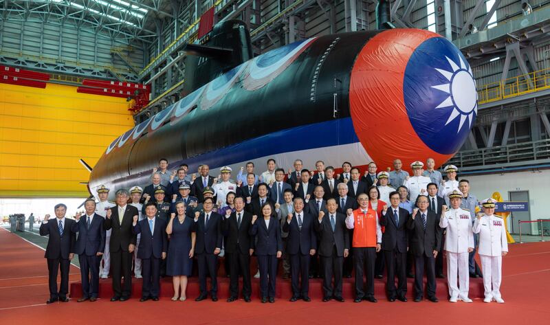 Taiwan ha varato il primo sottomarino progettato e assemblato direttamente sull'isola 4
