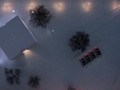 Lo Snow Space di Polestar
