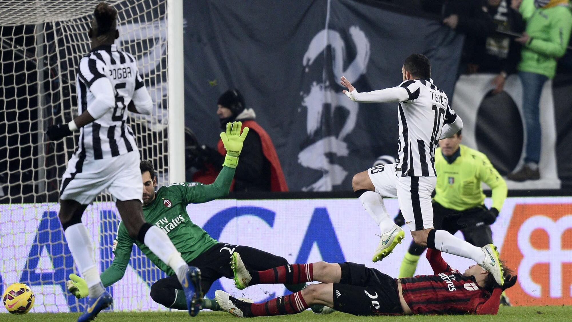 Il Milan fa quello che può ma la Juve lo spazza via