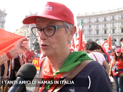 "Noi stiamo con Hamas". Il video che imbarazza Landini e la Cgil