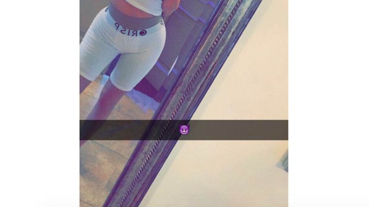 Kylie Jenner con la biancheria del presunto fidanzato