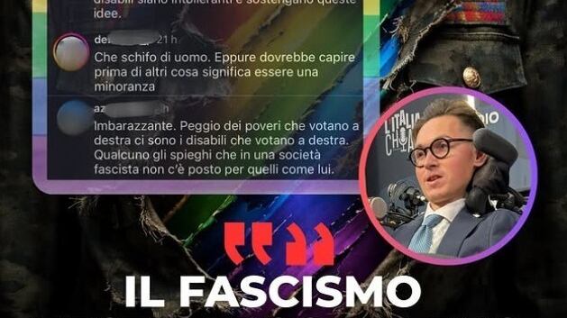 "Disabile due volte". L'odio sociale colpisce Emanuel Stoica per la sua presenza ad Atreju