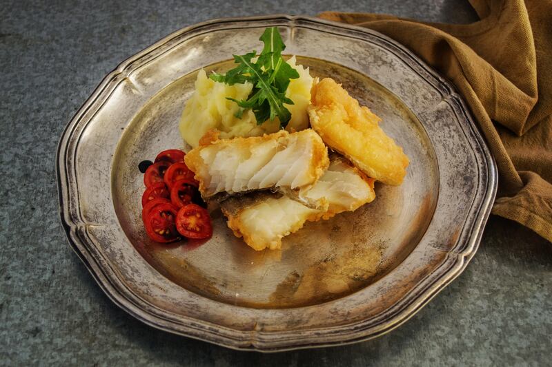 Baccalà pastellato e fritto