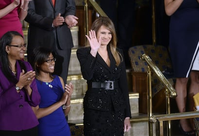 Melania e Ivanka Trump: sfida sexy al Congresso 8