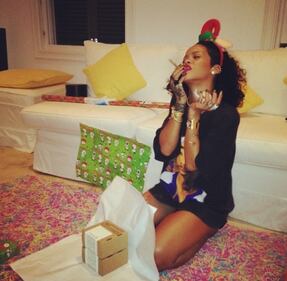 Il Natale di Rihanna 11