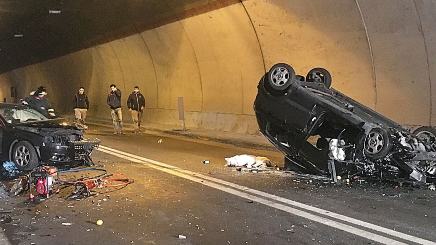 Tragico frontale nell'Imperiese: un morto e 4 feriti, due sono gravi