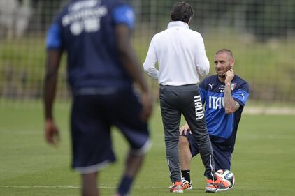 Il primo allenamento dell'Italia in Brasile 13
