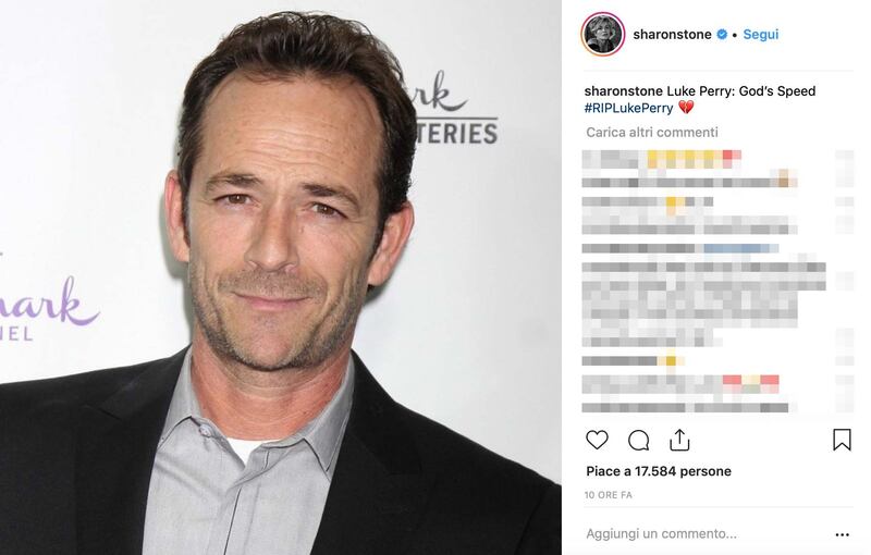 Luke Perry, il cordoglio social: foto 7