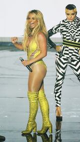 Britney Spears sexy agli MTV VMA 10