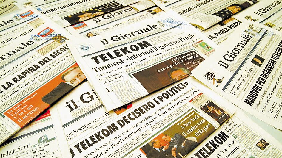 Le prime pagine