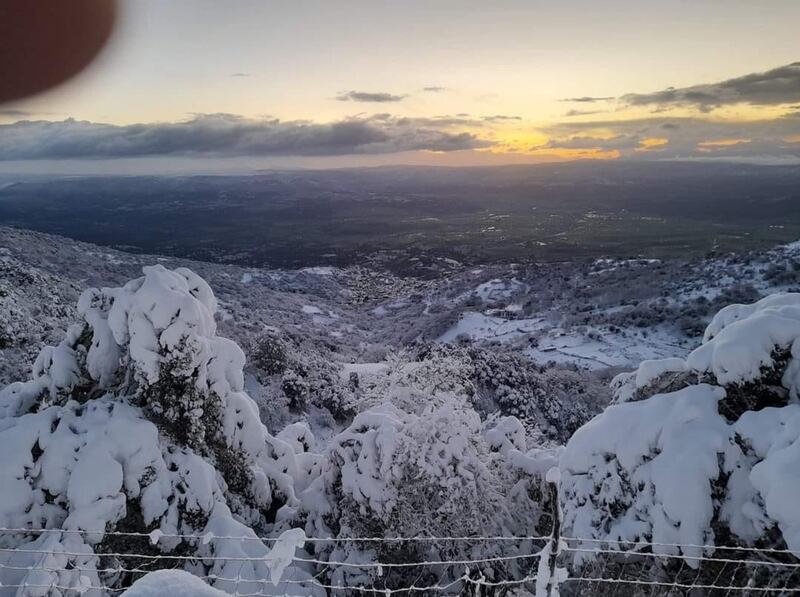 Freddo e neve, in Sardegna si stringe la morsa del gelo 5