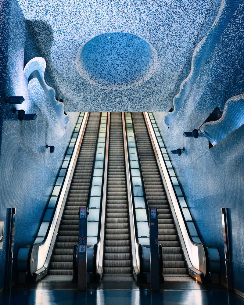 Metro Napoli fermata Toledo