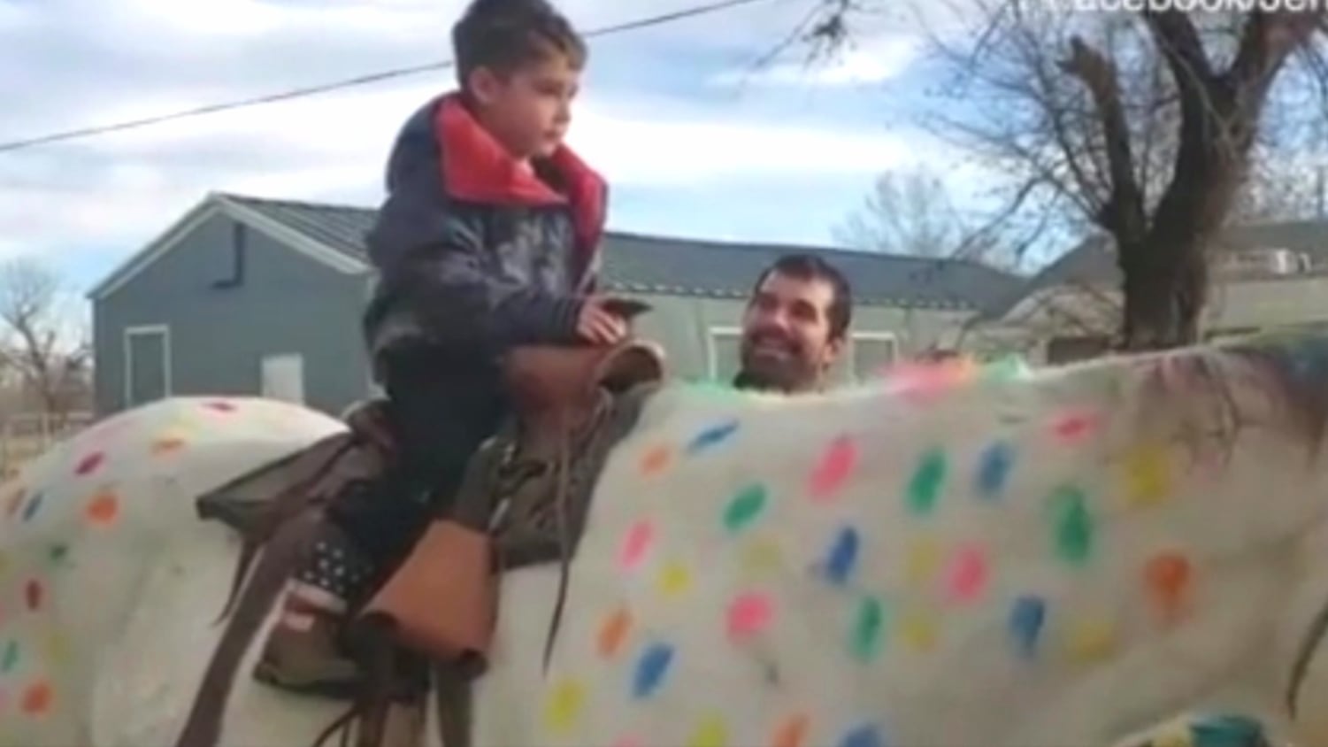 "Vorrei cavalcare un unicorno". Esaudito il sogno di un bimbo con il cancro