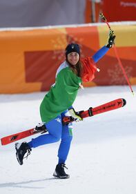 La Goggia vince l'oro nella discesa 17