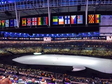 Luci, colori e suoni al Maracanà 4