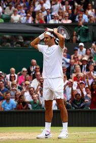 Roger Federer trionfa a Wimbledon: le foto più belle 8