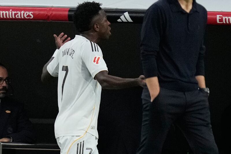 Real Madrid Barcellona Vinicius sostituzione